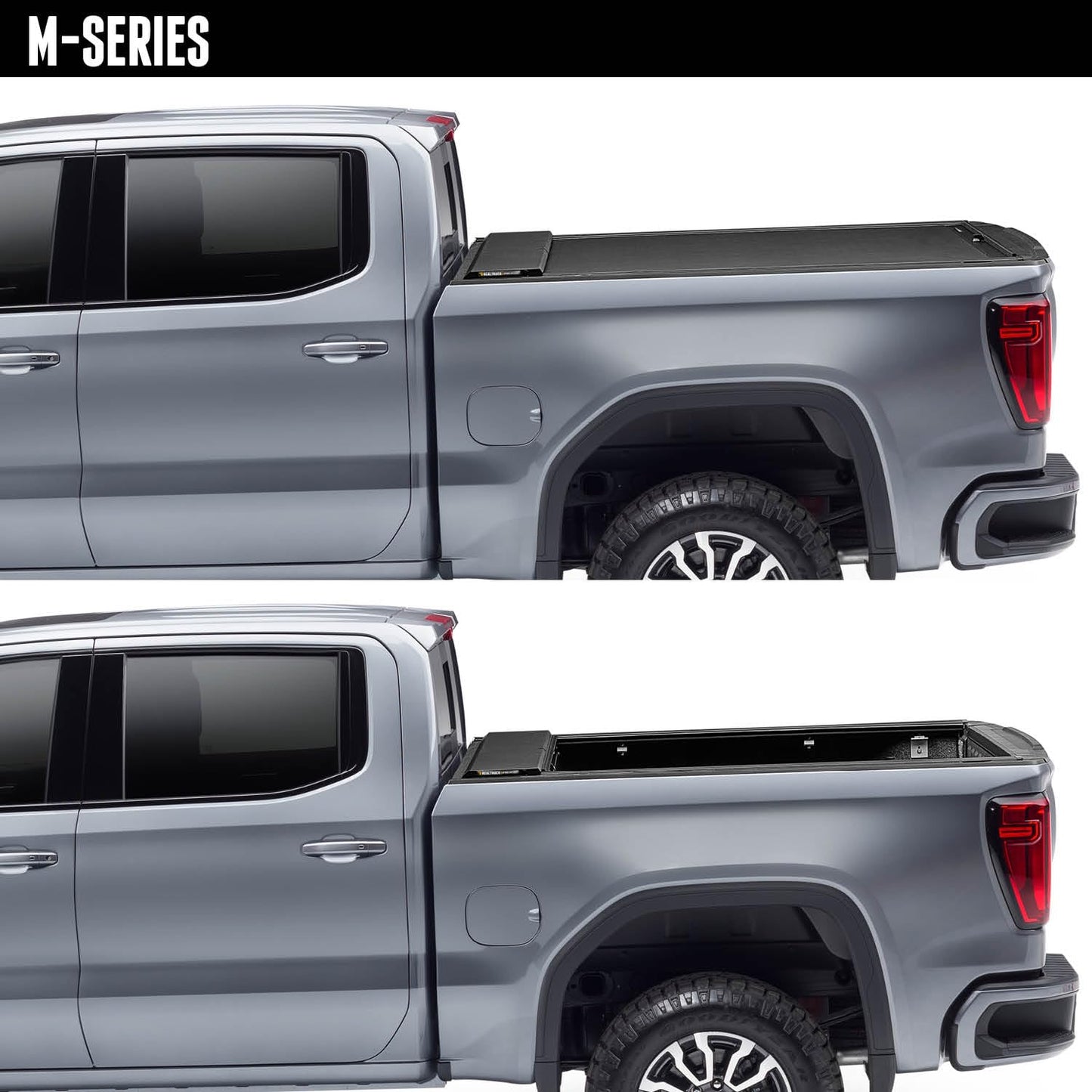 RealTruck Roll-N-Lock M-Series Retractable Truck Bed Tonneau Cover | LG107M | Fits 1999 - 2007 Ford F-250/350 Super Duty 6' 9" Bed (81")