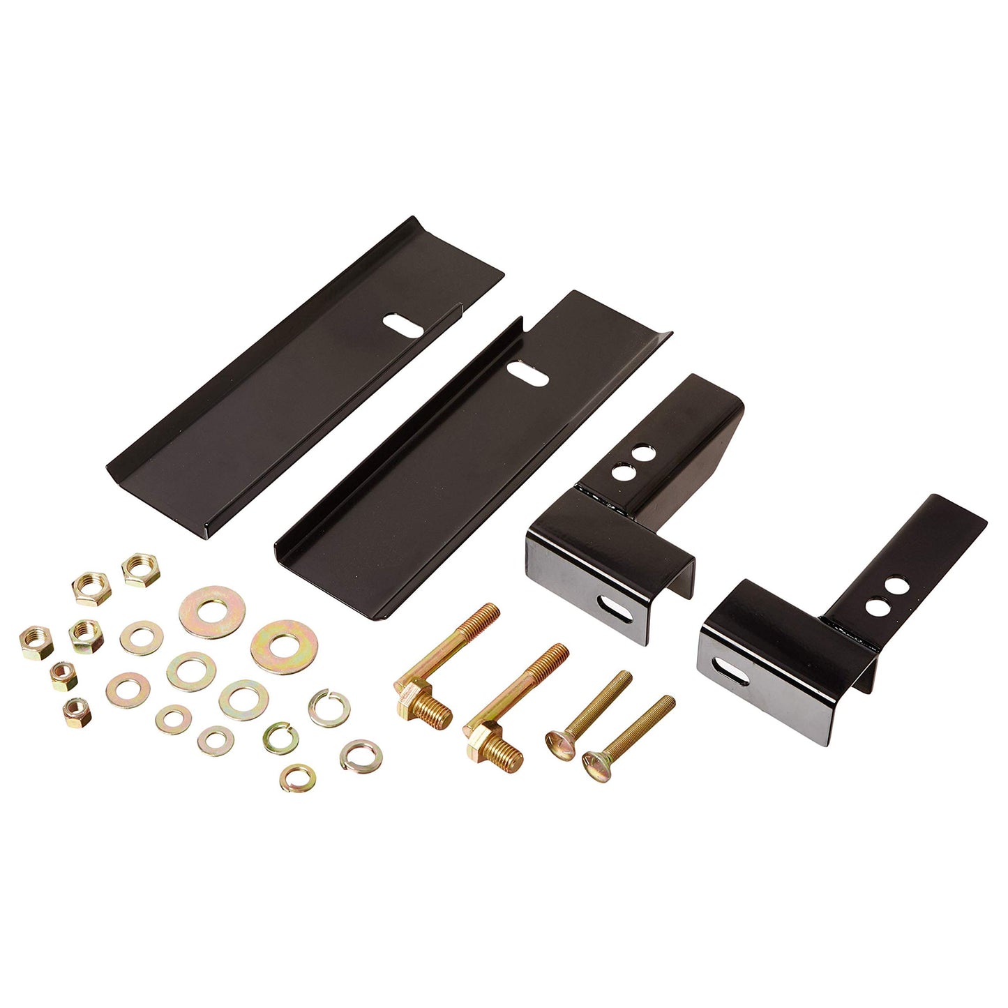 RealTruck BACKRACK Hardware Kit for use w/Standard Bed, Black, No Drill | 30117 | Fits 2002-2024 RAM 2500/3500 All Beds; 2002-2024 RAM 1500 6.5' & 8' Bed