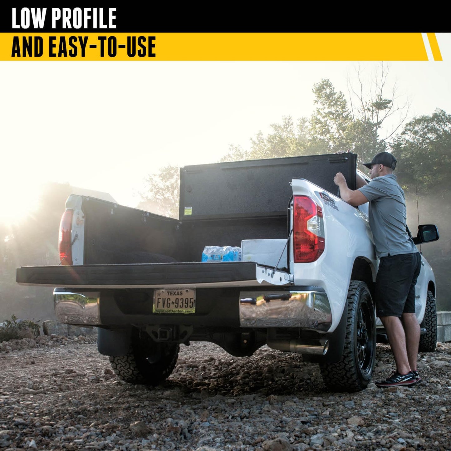 UnderCover Flex Hard Folding Truck Bed Tonneau Cover | FX11013 | Fits 1999 - 2006, 2007 Classic Chevy/GMC Silverado/Sierra 1500, 1999-04 2500HD 6' 6" Bed (78")