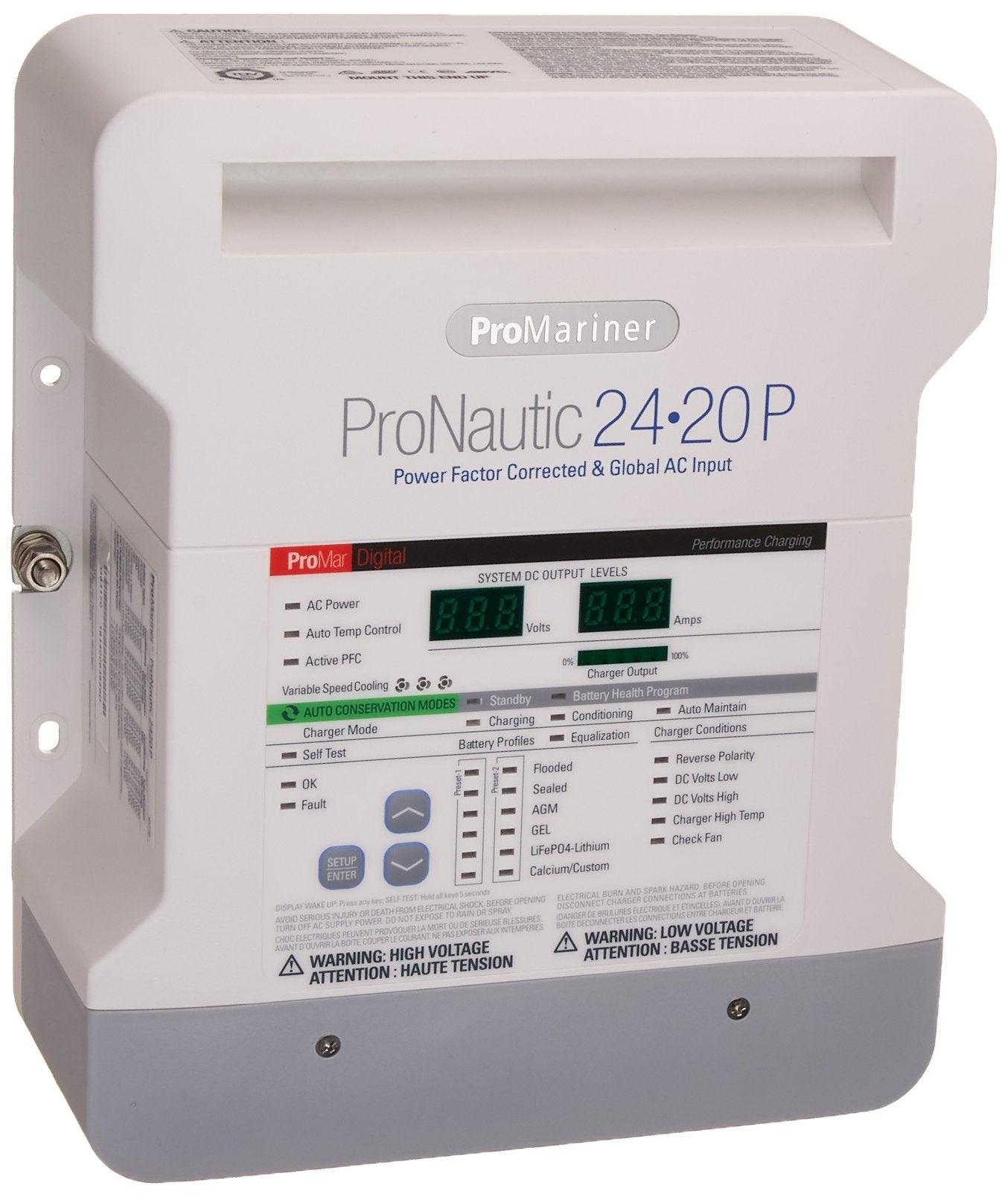 ProMariner 63170 ProNauticP Series 2420P - 24 Volt, 20 Amp Battery Charger