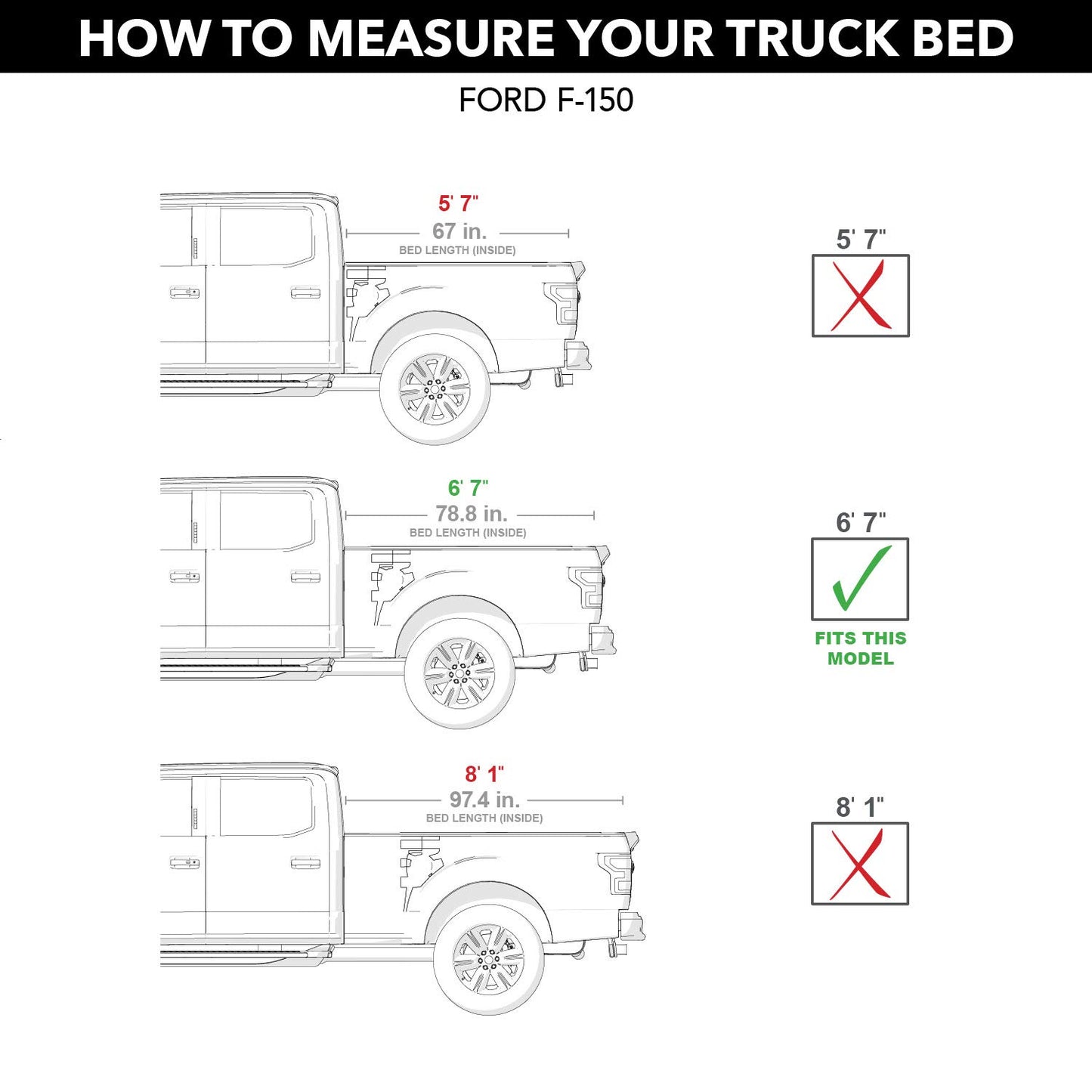 UnderCover ArmorFlex Hard Folding Truck Bed Tonneau Cover | AX22004 | Fits 2004 - 2014 Ford F-150 6' 7" Bed (78.8")