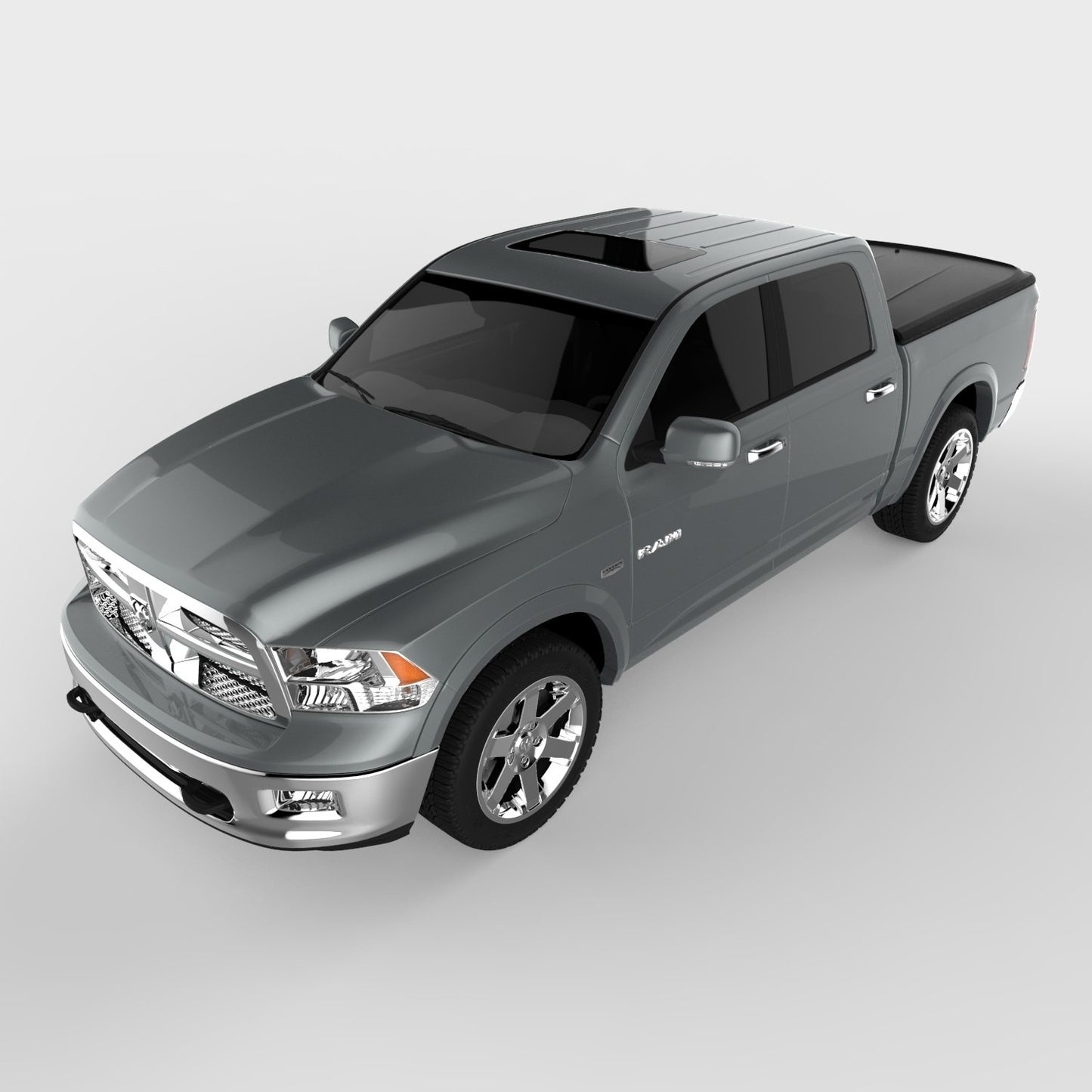 UnderCover SE One-Piece Truck Bed Tonneau Cover | UC3086 | Fits 2009 - 2022 Dodge Ram 1500 5' 7" Bed (67.4")