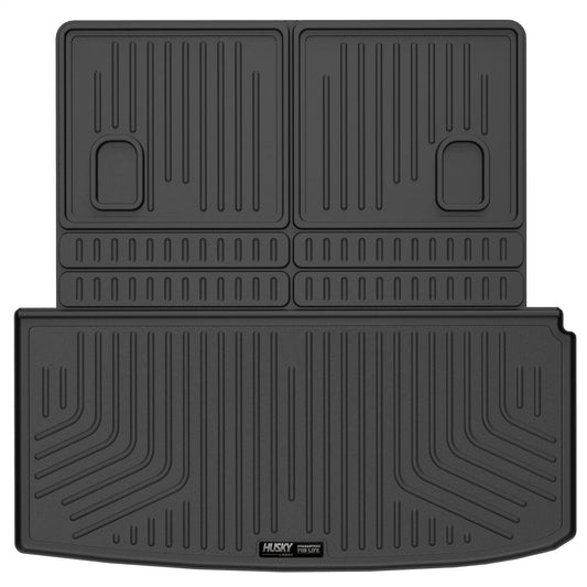 Husky Liners Weatherbeater Cargo Liner | Fits 2020 - 2024 Acura MDX (Fits to Back of 2nd Row - Folds Up &Down w/3rd Row) | Cargo, 1-pc Black - 25181