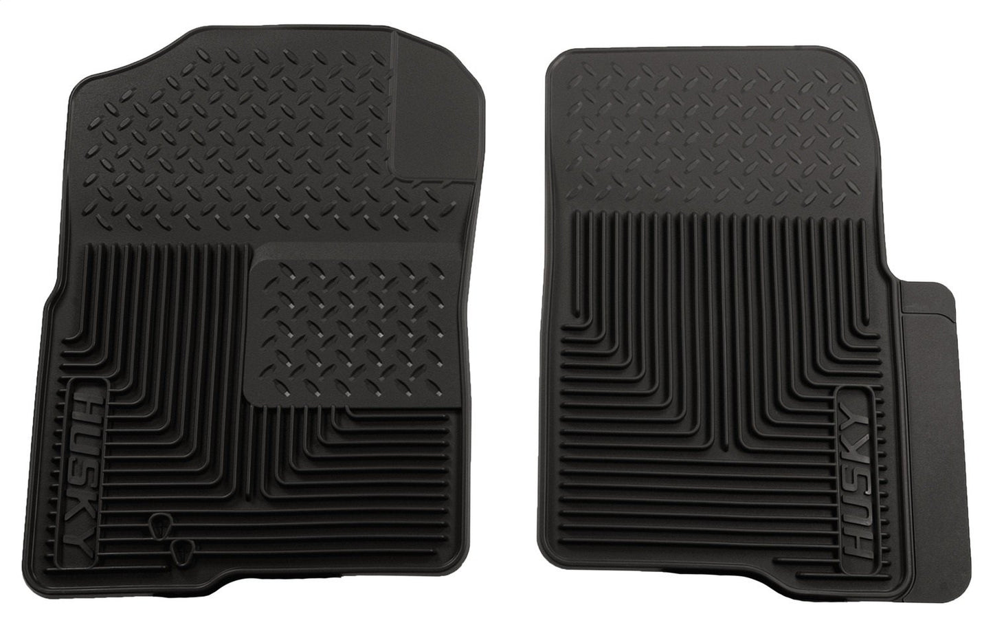 Husky Liners - Heavy Duty Front Floor Mats | 2003 - 2014 Ford Expedition/Lincoln Navigator, 2004 - 2010 Ford F-150, 2006 - 2008 Lincoln Mark LT , Black | 51231