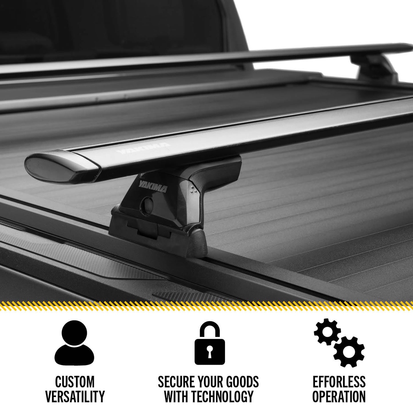 RealTruck Roll-N-Lock E-Series XT Retractable Truck Bed Tonneau Cover | 223E-XT | Fits 2019-2024 GM/Chevrolet Silverado/Sierra 1500 Not compatible with Carbon Pro bed 5' 10" Bed (69.9")