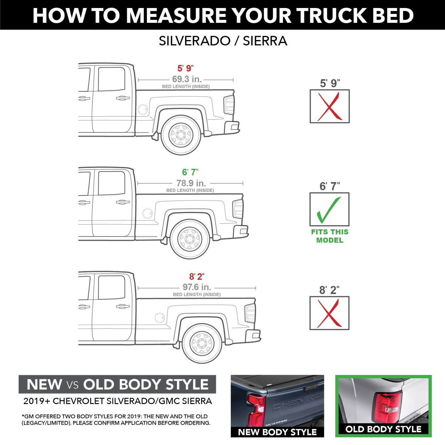 RealTruck Roll-N-Lock M-Series XT Retractable Truck Bed Tonneau Cover | 221M-XT | Fits 2014-2018, 2019 Ltd/Lgcy Chevy/GMC Silverado/Sierra 6' 7" Bed (78.9")