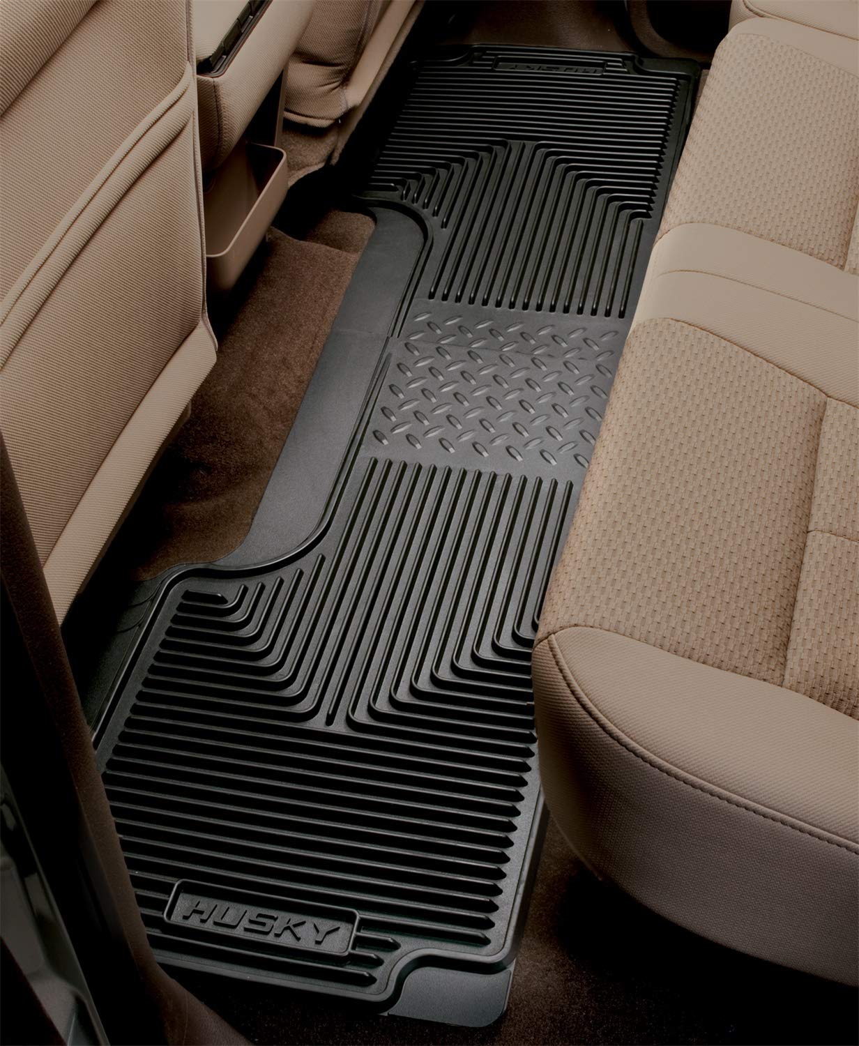 Husky Liners - Heavy Duty Front Floor Mats | 1995 - 2005 Chevrolet Blazer/Cavalier/Sunfire, 1987 - 2004 Mustang, and more , Black | 51071