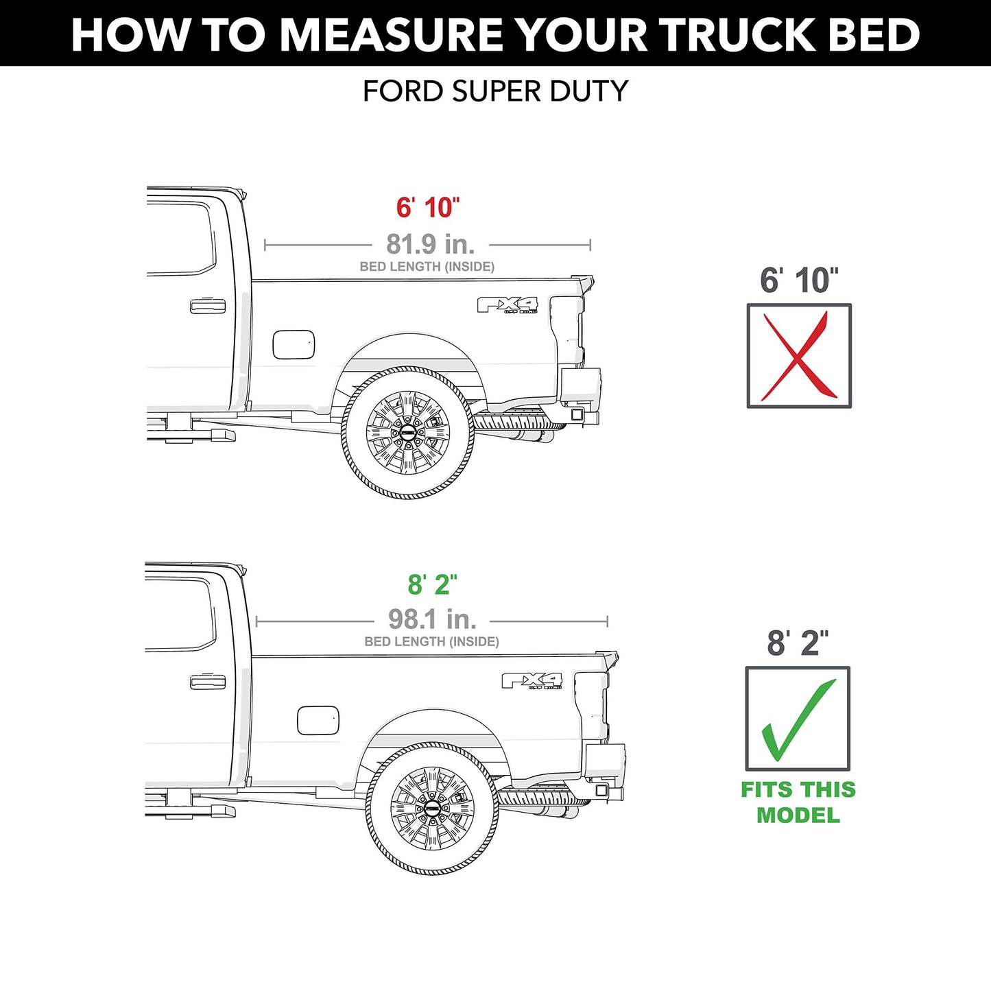 RealTruck Roll-N-Lock M-Series XT Retractable Truck Bed Tonneau Cover | 152M-XT | Fits 2017-2022 Ford F-250/350 Super Duty 8' 2" Bed (98.1")