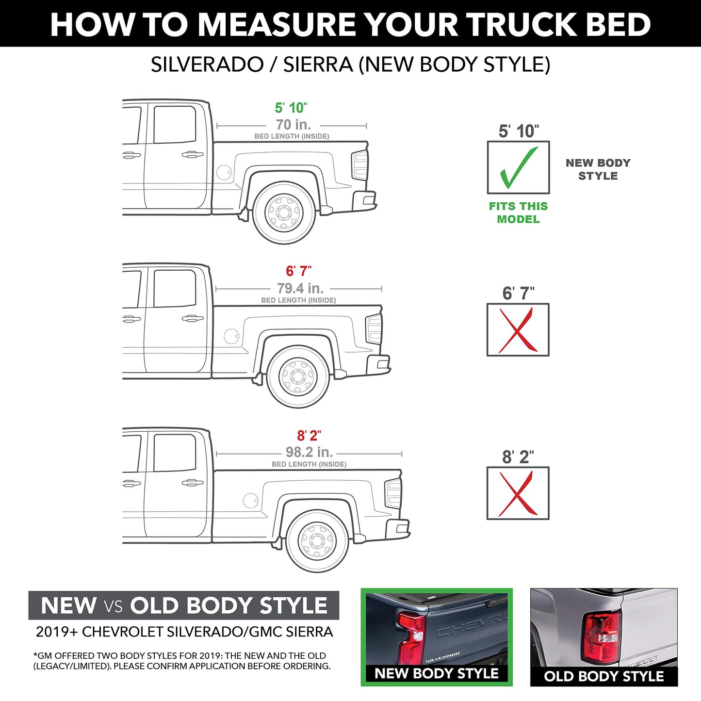 RealTruck Roll-N-Lock M-Series XT Retractable Truck Bed Tonneau Cover | 223M-XT | Fits 2019-2024 Chevy/GMC Silverado/Sierra 1500 Not compatible with Carbon Pro bed 5' 10" Bed (69.9")