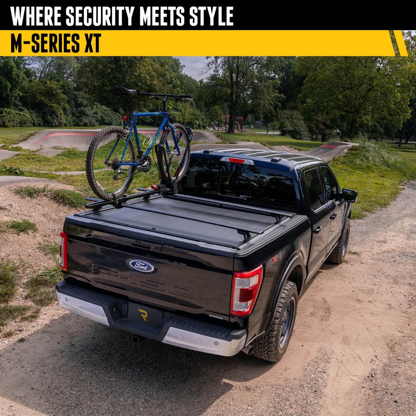 RealTruck Roll-N-Lock M-Series XT Retractable Truck Bed Tonneau Cover | 530M-XT | Fits 2016-2023 Toyota Tacoma (w/o OE track system or Trail Edition) 5' 1" Bed (60.5")