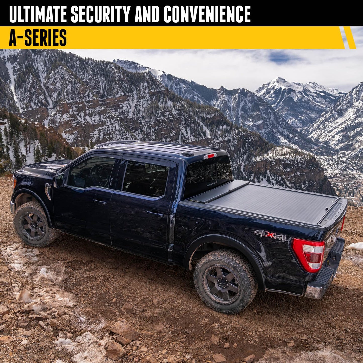 RealTruck Roll-N-Lock A-Series Retractable Truck Bed Tonneau Cover | BT221A | Fits 2014 - 2018, 2019 Ltd/Lgcy Chevy/GMC Silverado/Sierra 6' 7" Bed (78.8")