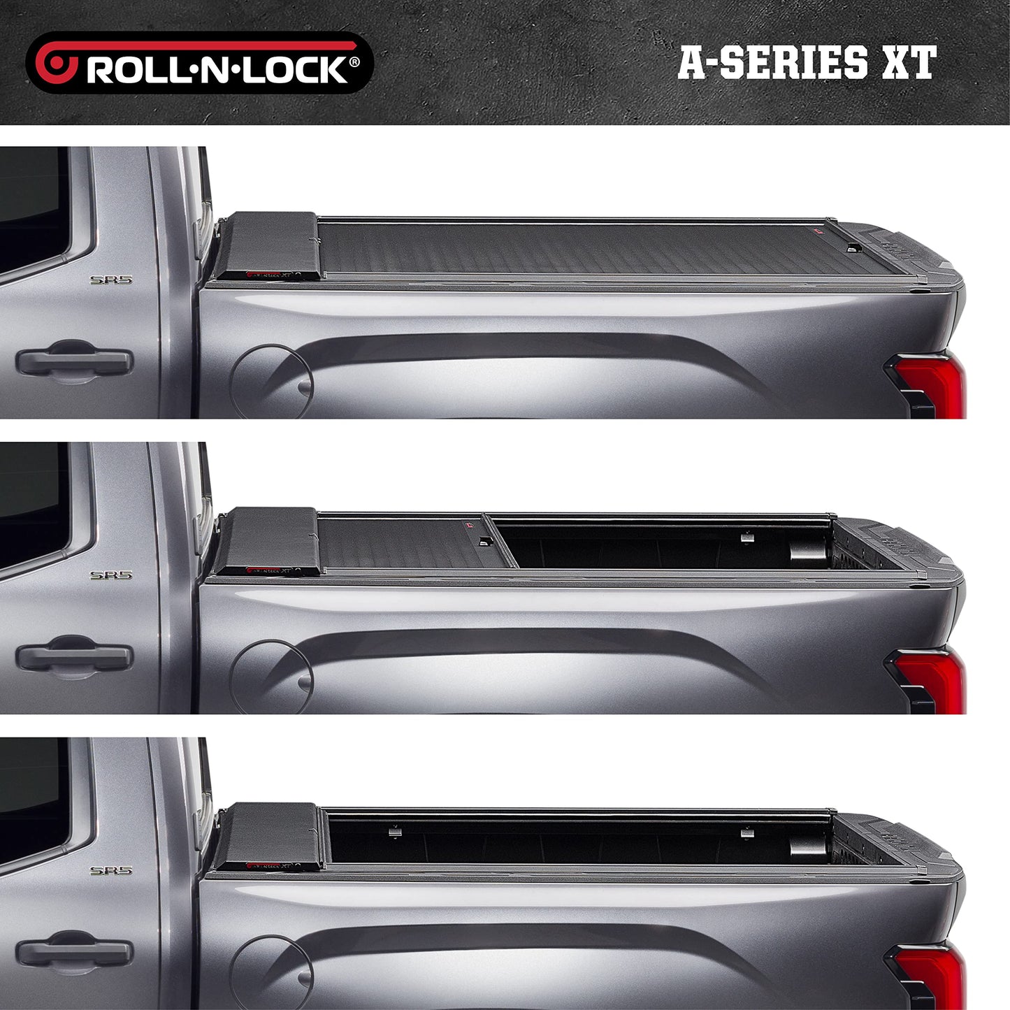 RealTruck Roll-N-Lock A-Series XT Retractable Truck Bed Tonneau Cover | 135A-XT | Fits 2022-2024 Ford Maverick 4' 6" Bed (54.4")